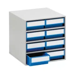 Treston 8 Drawer Storage Unit Plastic 395 x400 x300 mm Blue, 0840-6-picture-40