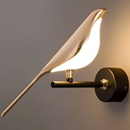 GAUVIK Gold-Toned Acrylic Cylinder Shaped Wall Lamp-picture-7
