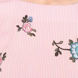 Marie Claire Pink Floral Print Top image 4