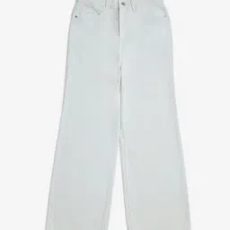 Y&F Kids by Westside White Wide-Leg High-Rise Jeans-picture-27