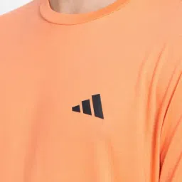 adidas Orange Regular Fit Train Essentials Comfortable T-Shirt image 4