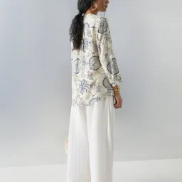 Utsa by Westside Off-White Printed Tunic image 2