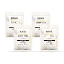 Dr.Rashel Goat Milk Face Sheet Mask with Serum for Women & Men - Pack of 4-image-24