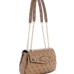 Guess Latte Katya Logo Cross Body Bag image 4