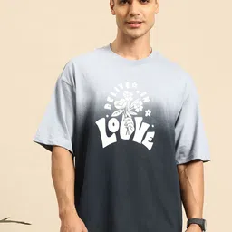 Mast & Harbour Ombre-Dyed Typography Relaxed T-shirt-picture-47