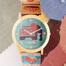 TEAL BY CHUMBAK Women Multicoloured Analogue Watch-image-16