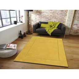 Presto Yellow Wool Hand Tufted Carpet-picture-6
