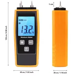 amiciSense Moisture Meter Digital Humidity Tester for Wood Cement Motor, Wall, Firewood, Paper image 3