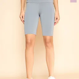 COLOR CAPITAL Women Pack Of 2 Slim-Fit Above Knee Tights-picture-28