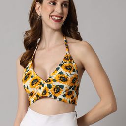TANDUL Women Floral Printed Bralette Crop Top-picture-21