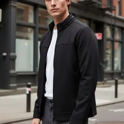 Celio Men Lightweight Biker Jacket image 1