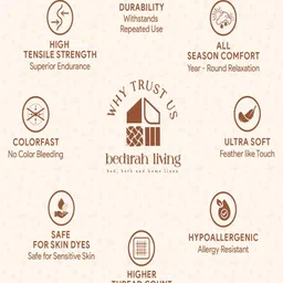 Bedirah Living Pink Floral 210 TC King Bedsheet with 2 Pillow Covers image 5