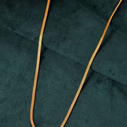 Jewels Nest Stainless Steel Gold-Plated Link Chain Minimal Chain-image-26