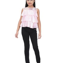 Tiny Girl Pink Tiered Top-picture-17