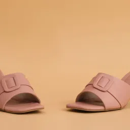 Eridani Women's Kera Peach Casual Sandals image 4