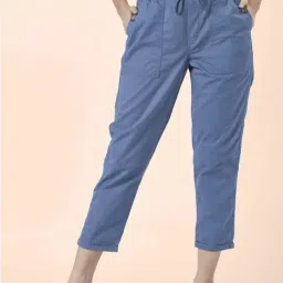 Honey by Pantaloons Blue Cotton Pants-image-83