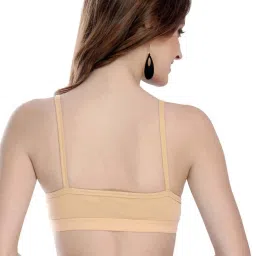 AROUSY Black & Red Cotton Beginner's Bras - Pack Of 6 image 4