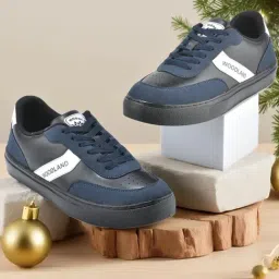 Woodland Mens Black Sneakers-image-70