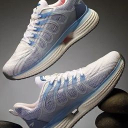 Asian Men's White Running Shoes-picture-30
