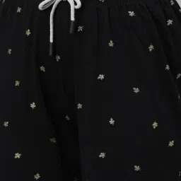 Kryptic Maroon & Black Printed Pure Cotton Elasticated Waist Band Regular Fit Pyjamas - Pack of 2 image 4