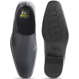 ID Men's Black Formal Loafers image 4