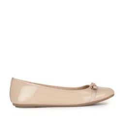 Bata Women's Beige Flat Ballets-picture-44