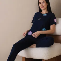 Sweet Dreams Women Printed Pyjama Set image 4