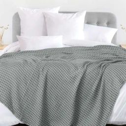 Urban Space Cool Grey Cotton 150 GSM Ac Room Double Bed Blanket-picture-26