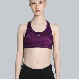 Puma Purple Printed Sports Bra-picture-25