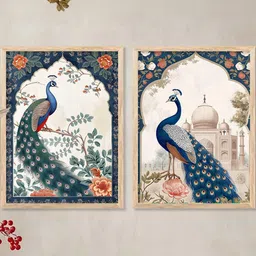 WALLLANE Brown Wood Wall Art-picture-24