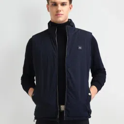Arrow Sport Blue Regular Fit Jacket image 4