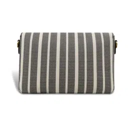 Magnolia Black Striped Shoulder Bag image 2
