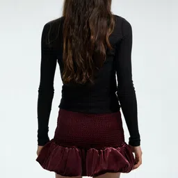H&M Smocked Velour Skirts image 5