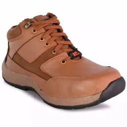 JK Steel Steel Toe Safety Shoes High Ankle Rubber Sole Tan Size UK 7, JKPSF144TAN7-picture-45