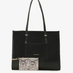 U.S. Polo Assn. Black Tote Handbag-image-99