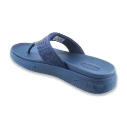 Red Tape Women's Navy Flip Flops image 4