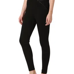 Mode by Red Tape Black High Rise Leggings image 3