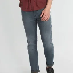 U.S. Polo Assn. Denim Co. Blue Cotton Slim Tapered Fit Jeans-picture-33