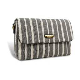 Magnolia Black Striped Shoulder Bag image 3