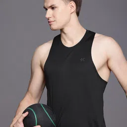 HRX by Hrithik Roshan Performance Bonded Rapid-Dry Training T-shirt-picture-33