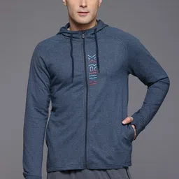 HRX by Hrithik Roshan Printed Hooded Running Sweatshirt image 3
