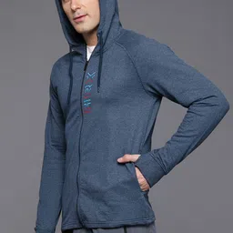 HRX by Hrithik Roshan Printed Hooded Running Sweatshirt image 4