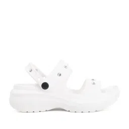 Carlton London Women's White Sling Back Sandals image 3