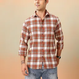 Mast & Harbour Checked Casual Shirt image 3