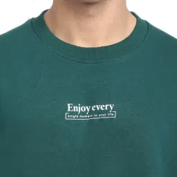 R&B Green Regular Fit Sweatshirt image 4