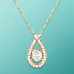 AIKA BY MINUTIAE Brass Rose Gold-Plated Handcrafted Necklace-picture-19