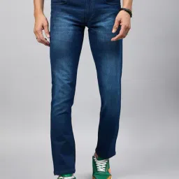 Club York Light Blue Regular Fit Lightly Washed Jeans-picture-18