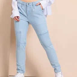 Mast & Harbour Women Boyfriend Fit Stretchable Jeans-picture-31