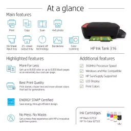 HP Ink Tank 316 All-in-one Colour image 5