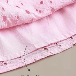 hopscotch Dotted Bow Delight Cotton Dress image 5